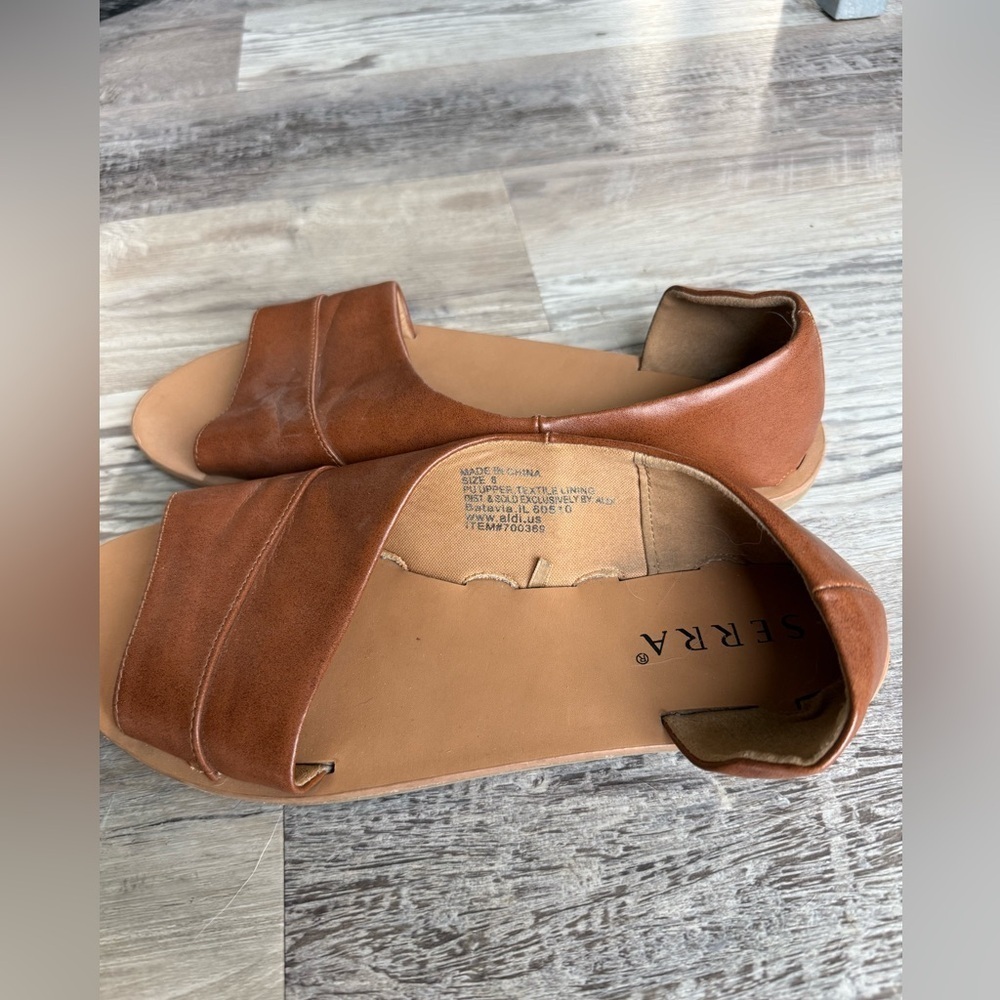 Serra Women's Brown Sandals Size 8 - Picture 2 of 5